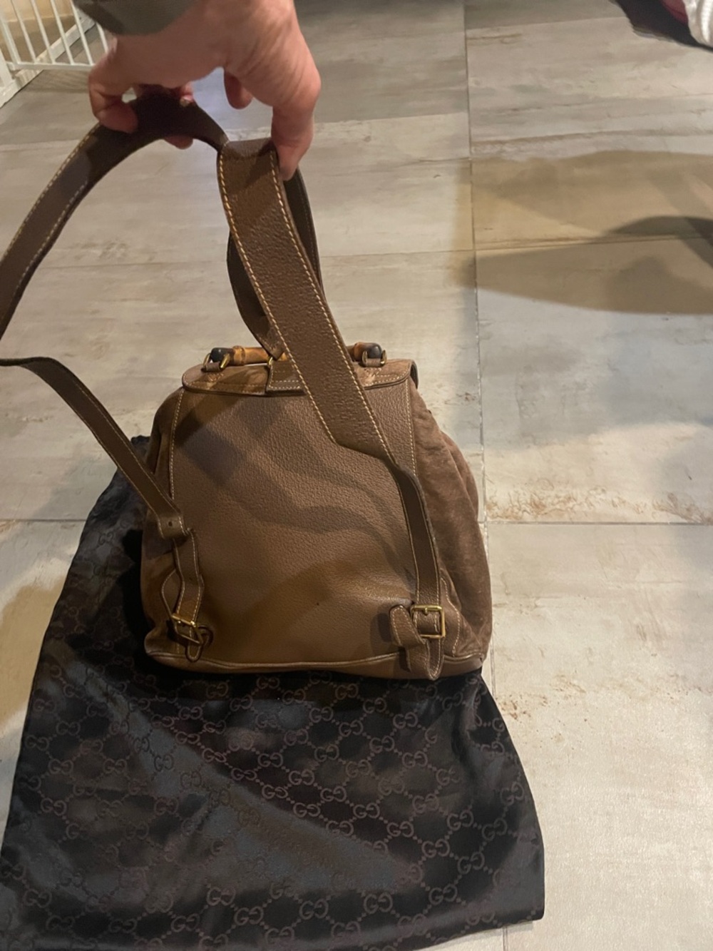 Gucci Bamboo Handle Rucksack - Picture 16 of 16